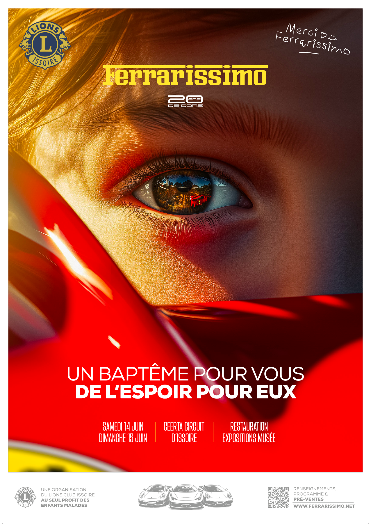 Affiche Ferrarissimo 2025